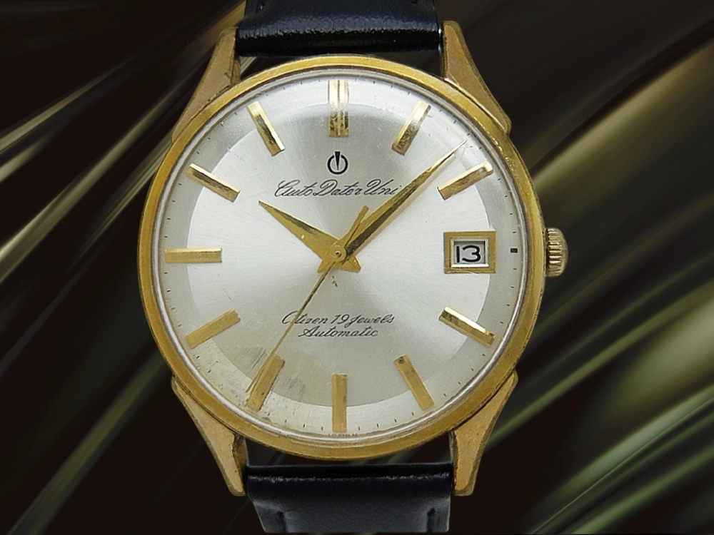 シチズン オートデーター ユニ 19石 CGP/SS シルバーダイヤル オートマチック Citizen auto Dater UNI [代行おまかせコース]