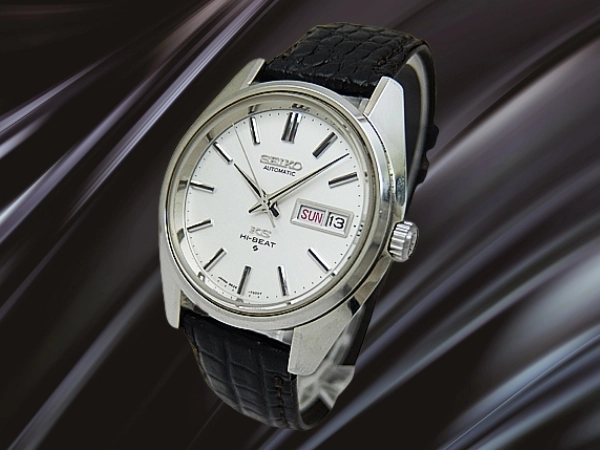 キングセイコー ハイビート 5626-7000 SS シルバーダイヤル ワンピースケース KSメダリオン KS尾錠 オートマチック KING SEIKO HI-BEAT 56KS [代行おまかせコース]