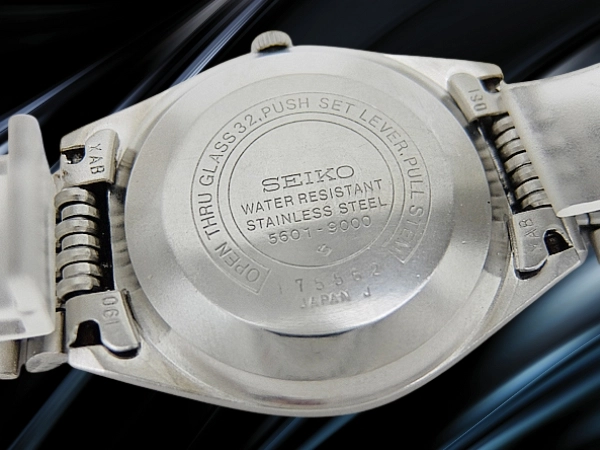 セイコー ロードマチック 23石 5601-9000 SS ワンピースケース シルバーダイヤル ブレスレット仕様 オートマチック SEIKO LORD MATIC 23JEWELS [代行おまかせコース]