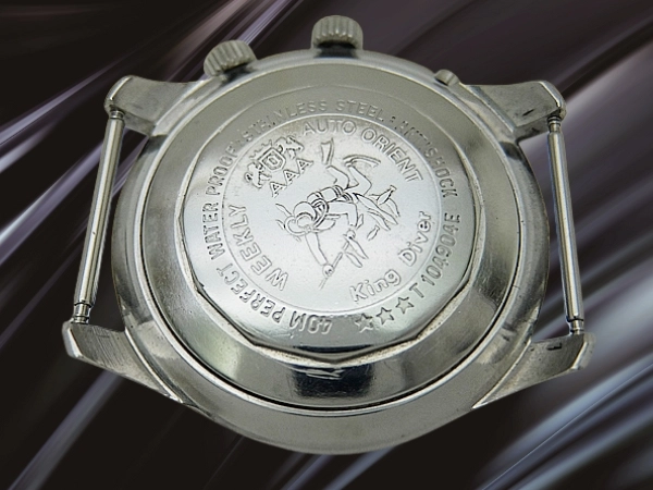 ウィークリー オート オリエント キングダイバー Ref.T104904E SS ブラックダイヤル オートマチック WEEKLY AUTO ORIENT AAA KING DIVER [代行おまかせコース]