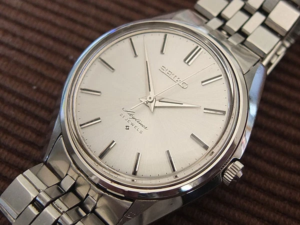セイコー SEIKO Skyliner スカイライナー 6100-8000 手巻き SS ブレス付属 美品