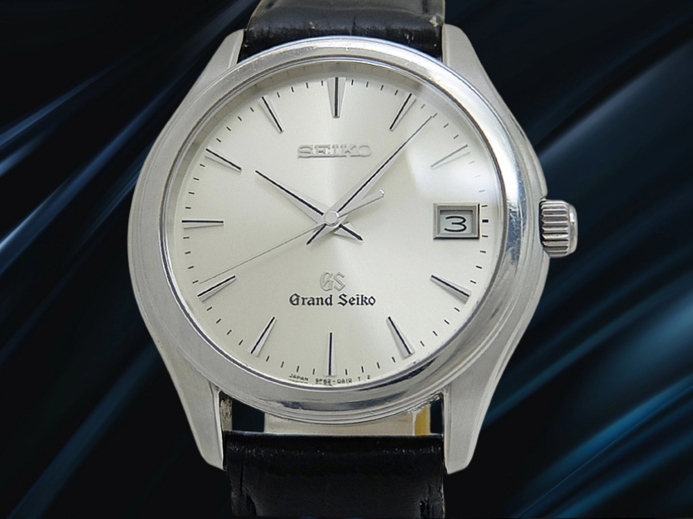 グランドセイコー SBGX005 9F62-0A10 SS シルバーダイヤル 獅子の紋章 社外ベルト装着 クオーツ GRAND SEIKO GS [代行おまかせコース]