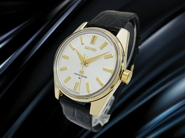 グランドセイコー CAP GOLD 4420-9990 27石 Cal.4420B シルバーダイヤル GSメダリオン SEIKOベルト+GS尾錠装着 手巻き 44GS GRAND SEIKO [代行おまかせコース]