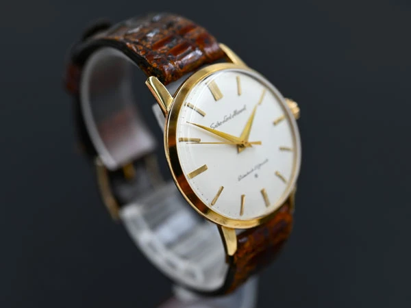 セイコー ロードマーベル J14050 SEIKO LORD MARVEL 初期彫込ダイアル 18K無垢側 Sマーク竜頭 OH済 SEIKO筆記体ロゴ尾錠 納品書付属