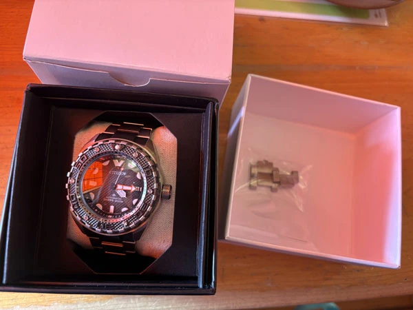 シチズン プロマスター CITIZEN PROMASTER MECHANICAL DIVER 200m 海外モデル 箱、ケース、タグ、保証書あり