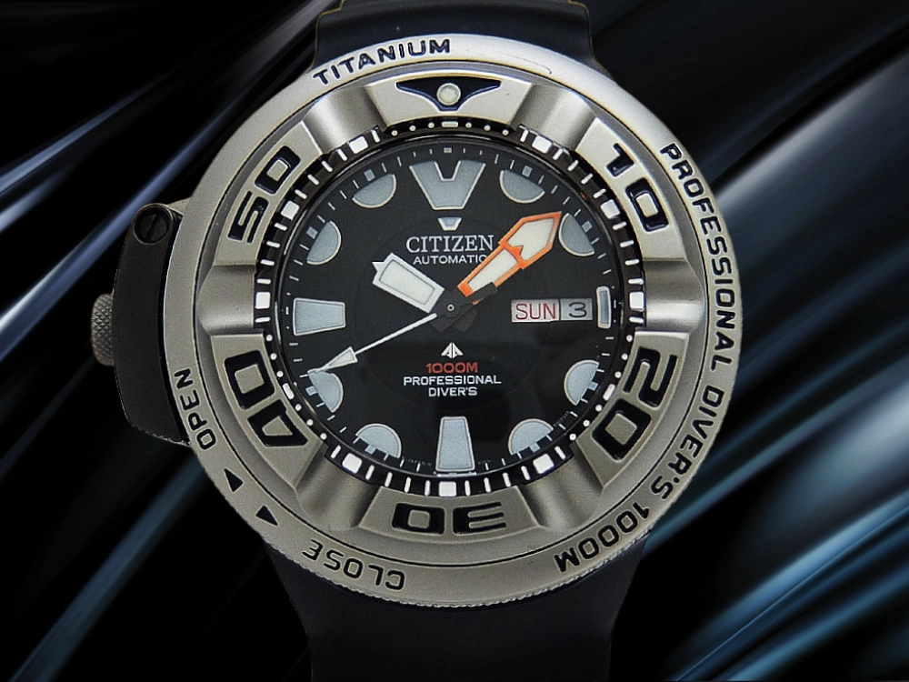 シチズン プロマスター 1000M オートジラ PMV56-2751 チタン ブラックダイヤル 長尺ラバーバンド装着 国内仕様モデル BOX付属 CITIZEN PROMASTER PROFESSIONAL DIVER'S AUTOZILLA [代行おまかせコース]