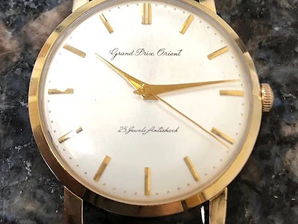 オリエント グランプリオリエント 購入店保証書(OH済)コピー付属