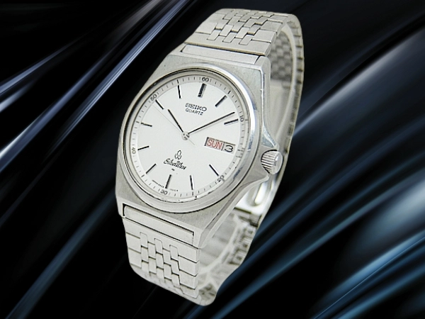 セイコー クオーツ シルバーウェーブ 5933-7010 SS シルバーダイヤル ブレス装着 SEIKO QUARTZ SilverWave [代行おまかせコース]