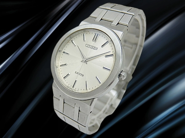 シチズン エクシード 0330-H31811Y SS シルバーダイヤル ブレス装着 クオーツ CITIZEN EXCEED [代行おまかせコース]