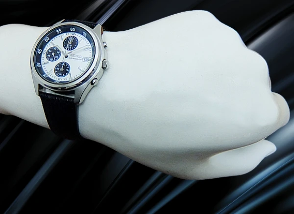 セイコー クロノグラフ 7T92-0CC0 SS パンダダイヤル ベルト装着 クオーツ SEIKO CHRONOGAPH [代行おまかせコース]