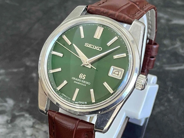 グランドセイコー GRANDSEIKO セカンドモデル 5722-9990 グリーン文字盤 獅子メダリオン 57GS