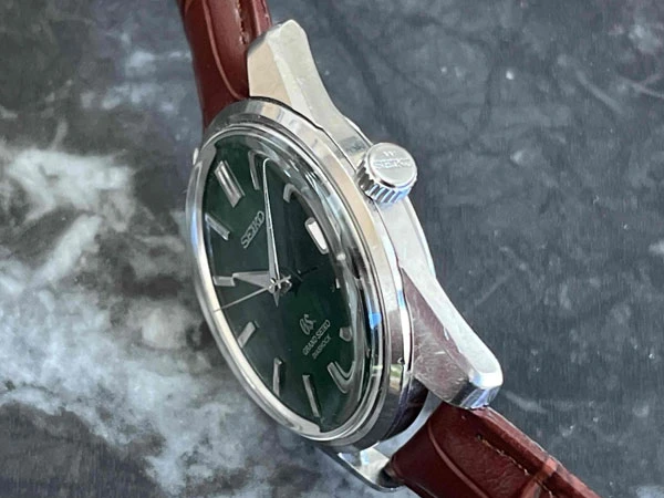 グランドセイコー GRANDSEIKO セカンドモデル 5722-9990 グリーン文字盤 獅子メダリオン 57GS