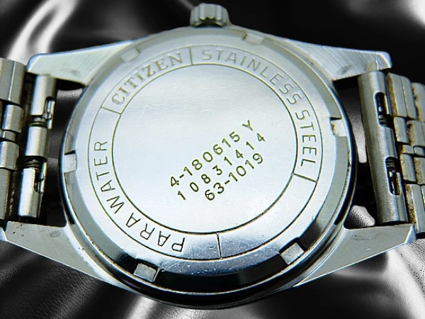 シチズン ホーマー デイト 17石 パラウォーター Ref.4-180615 SS シルバーダイヤル 社外ブレス装着 手巻き Citizen Homer Date PARA WATER [代行おまかせコース]