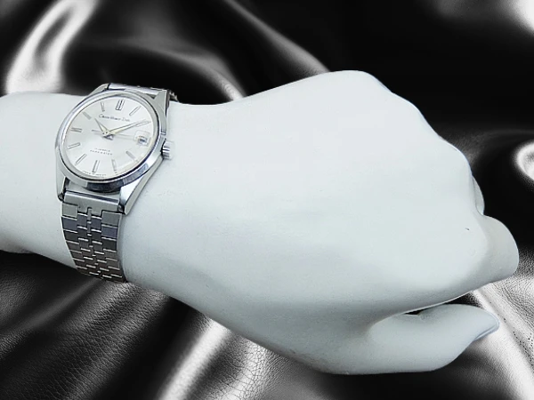 シチズン ホーマー デイト 17石 パラウォーター Ref.4-180615 SS シルバーダイヤル 社外ブレス装着 手巻き Citizen Homer Date PARA WATER [代行おまかせコース]