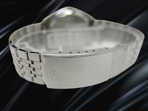 シチズン クリストロン Ref.4-880381-TA SS シルバーダイヤル デイト CQブレス装着 クオーツ CITIZEN CRYSTRON [代行おまかせコース]