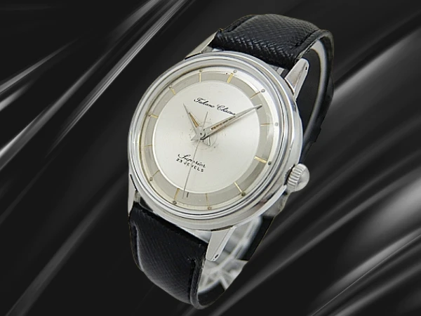 タカノ シャトー スーペリア 23石 SS ツートンダイヤル 社外ベルト装着 手巻き Takano Chateau superior [代行おまかせコース]