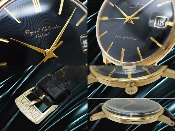 ロイヤル カレンダー オリエント 21石 Ref.F92006 GF/SS ブラックダイヤル オリエント尾錠装着 Royal Calendar Orient [代行おまかせコース]