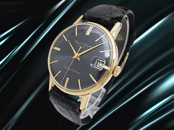 ロイヤル カレンダー オリエント 21石 Ref.F92006 GF/SS ブラックダイヤル オリエント尾錠装着 Royal Calendar Orient [代行おまかせコース]