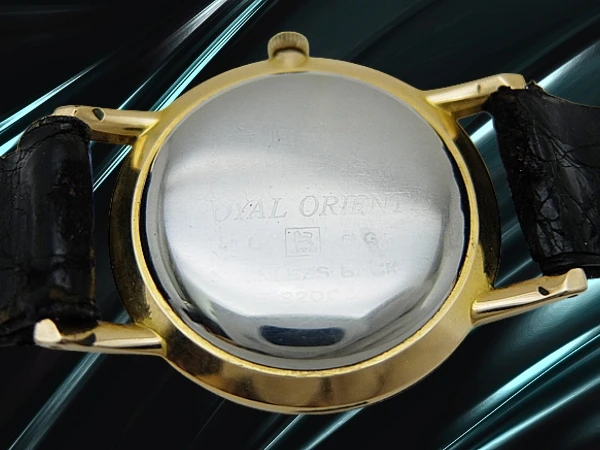 ロイヤル カレンダー オリエント 21石 Ref.F92006 GF/SS ブラックダイヤル オリエント尾錠装着 Royal Calendar Orient [代行おまかせコース]