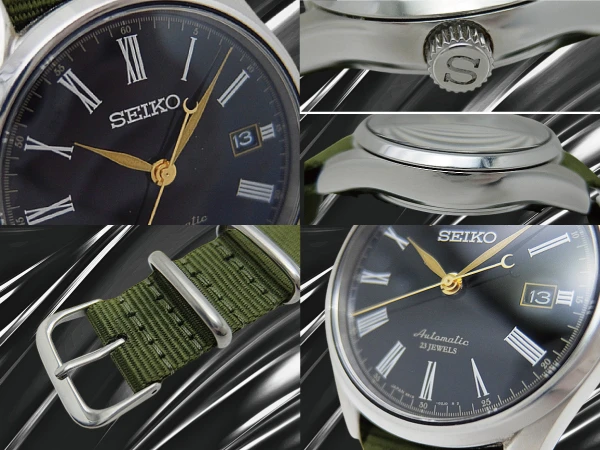 セイコー プレザージュ SARX029 6R15-03E0 SS シースルー 漆ブラックダイヤル 引き通しストラップ装着 オートマチック BOX・保証書・取説付属 SEIKO PRESAGE [代行おまかせコース]