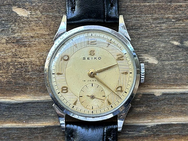 セイコー スモールセコンド ギョーシェダイヤル