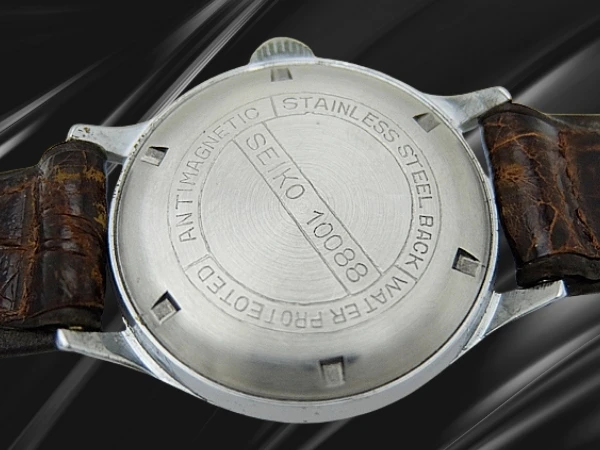 セイコー クロノメーター スーパー Ref.10088 メッキ/SS 3トーンダイヤル 社外製レザー装着 手巻き CHRONOMETER SEIKO SUPER [代行おまかせコース]