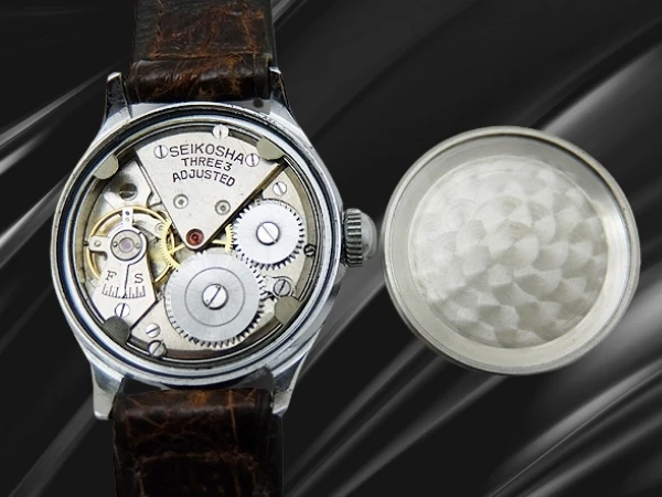 セイコー クロノメーター スーパー Ref.10088 メッキ/SS 3トーンダイヤル 社外製レザー装着 手巻き CHRONOMETER SEIKO SUPER [代行おまかせコース]