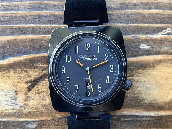 シチズン カスタム V2 ブラッキーベルト