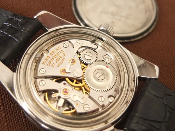 セイコー 44KS キングセイコー クロノメーター 4420-9990 27石 手巻き SS 獅子メダリオン KING SEIKO CHRONOMETER 美品