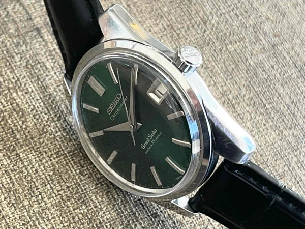 グランドセイコー GrandSeiko セカンドモデル グリーンダイヤル 5722-9990 獅子メダリオン 57GS
