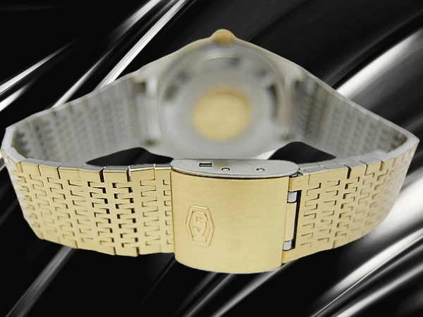 キングセイコー クロノメーター ハイビート 5626-7040 CAP GOLD/SS 初期型 ワンピースケース KSメダリオン シルバーダイヤル KQブレス装着 オートマチック KING SEIKO CHRONOMETER HI-BEAT [代行おまかせコース]