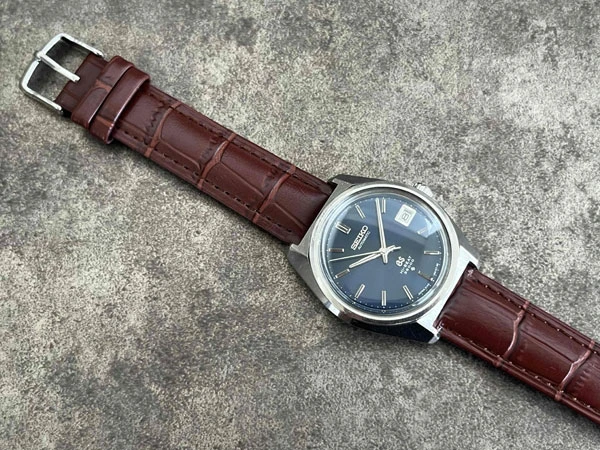 グランドセイコー GRANDSEIKO 6145-8000 ブルー文字盤 Cal.6145A 61GS GSメダリオン