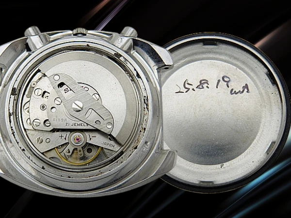 セイコー 5スポーツ スピードタイマー 6139-7010 SS クッション ブラックダイヤル 専用ブレス装着 オートマチック 2025年OH済 時計店OH明細付属 SEIKO 5 SPORTS Speed Timer [代行おまかせコース]