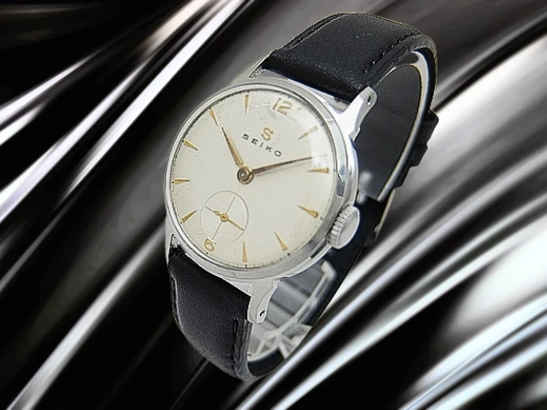 セイコー スモールセコンド Cal.新10B型 パティナダイヤル Sマーク SEIKOストラップ装着 手巻き 2023年OH済 時計店修理明細付属 SEIKO [代行おまかせコース]