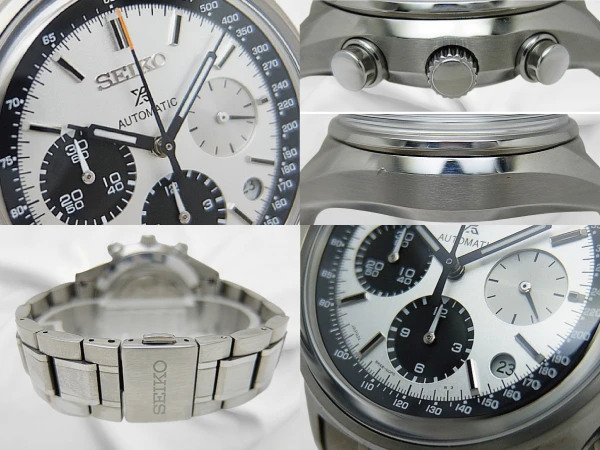 セイコー プロスペックス SBEC005 8R48-00L0 SS シースルー パンダダイヤル ワンプッシュ三つ折れ方式ブレス装着 自動巻クロノグラフ 50周年記念限定モデル BOX・保証書等付属 SEIKO PROSPEX Limited Edition [代行おまかせコース]