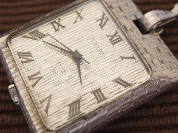 キングセイコー 56KS KING SEIKO 懐中時計 Ref.5621-5000 25石 自動巻 銀無垢 ポケットウオッチ Silver925 チェーン付き 希少美品