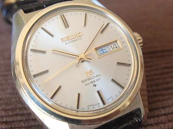 グランドセイコー SEIKO 61GS SPECIAL スペシャル CAP GOLD 6156-8020 Cal.6156A 希少美品