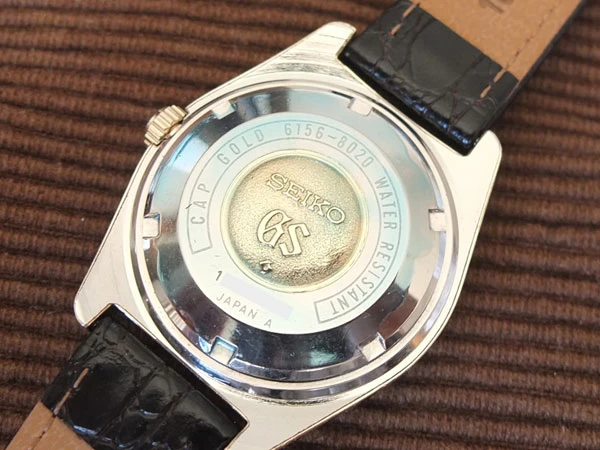 グランドセイコー SEIKO 61GS SPECIAL スペシャル CAP GOLD 6156-8020 Cal.6156A 希少美品
