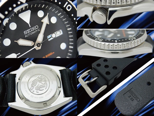 セイコー ブラックボーイ ダイバーズ 200m SKX007K1 7S26-0020 SS ブラックダイヤル ウレタンバンド装着 オートマチック 海外モデル BOX・保証書付属 SEIKO DIVER'S [代行おまかせコース]