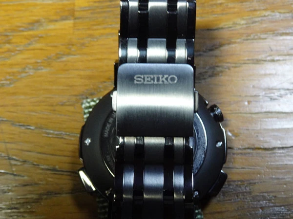 セイコー キネティック クロノグラフ SBXZ003 9T82-0A40 PVDチタン  独立多眼式  限定500本 2025年メーカーOH済 BOX・保証書・修理明細付属 SEIKO KINETIC Chronograph 2nd Limited Edition