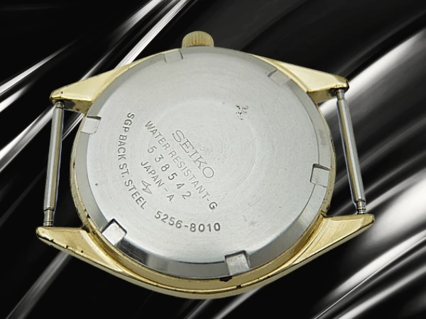 キングセイコー スペシャル 5256-8010 GP/SS ゴールドダイヤル デイデイト 社外引き通しストラップ装着 オートマチック 52KS KING SEIKO SPECIAL [代行おまかせコース]