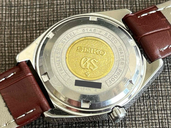 グランドセイコー GRANDSEIKO 6146-8000 セイコー社コンプリートサービスOH明細書付属 61GS GSメダリオン