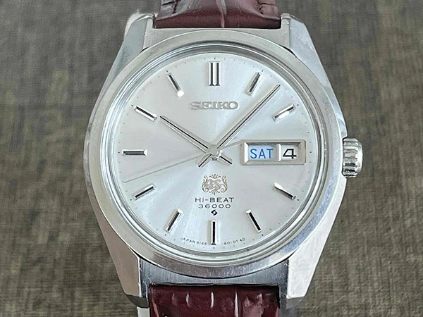 グランドセイコー GRANDSEIKO 唐草文字盤 Arabesque 6146-8000 GSメダリオン 61GS