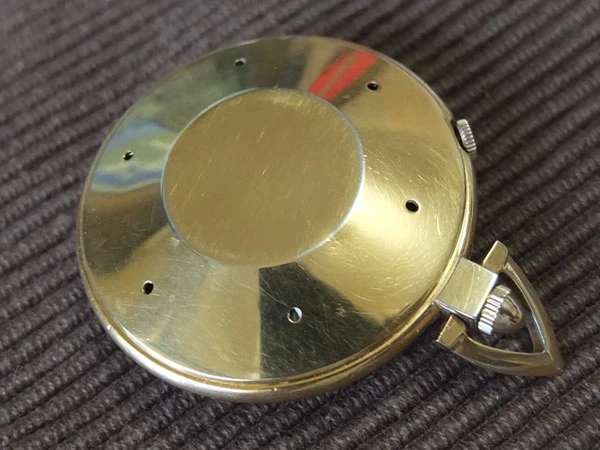 シチズン CITIZEN アラーム 懐中時計 17石 18KGP 共鳴蓋 国産初アラームポケットウォッチ 手巻き Citizen Alarm 希少品