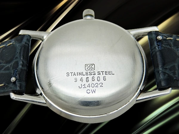 セイコー クラウン 19石 Ref.J14022 SS ブラックレター書体 初期ロゴダイヤル 最初期モデル 手巻き SEIKO CROWN [代行おまかせコース]