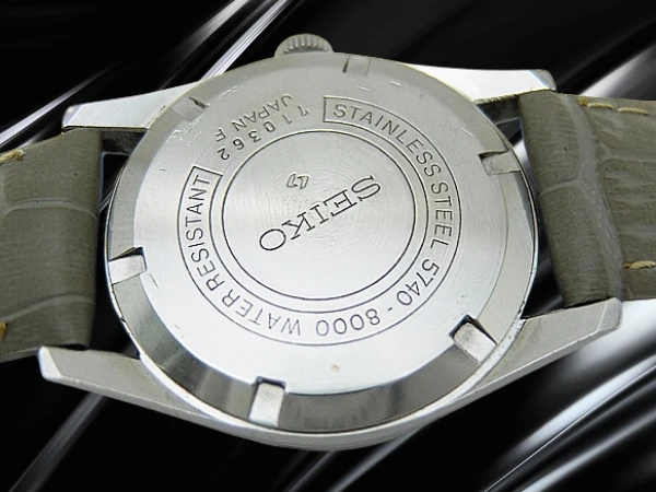 セイコー ロードマーベル 36000 5740-8000 23石 Cal.5740C SS リネンダイヤル 全数字 新品社外レザー装着 手巻き SEIKO LORD MARVEL [代行おまかせコース]