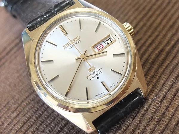 グランドセイコー SEIKO 61GS SPECIAL スペシャル CAP GOLD 6156-8020 Cal.6156A 希少 美品