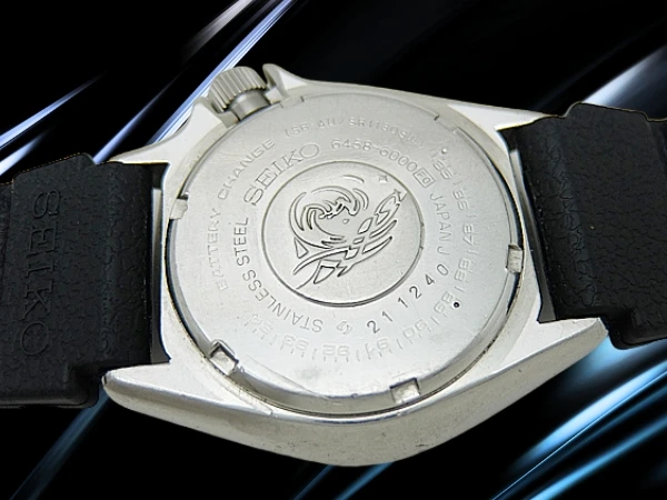 セイコー ダイバー 150m 6458-6000 SS 両方向回転ベゼル ブラックダイヤル ラバー装着 クオーツ SEIKO Diver QUARTZ [代行おまかせコース]