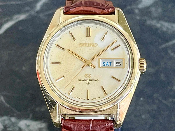 グランドセイコー GRANDSEIKO 6146-8000 CAPGOLD 61GS GSメダリオン