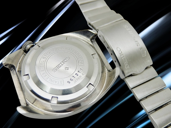 セイコー 5スポーツ 6119-6020 SS インナー回転ベゼル ブラックダイヤル ブレス装着 オートマチック SEIKO 5SPORTS 70 PROOF [代行おまかせコース]